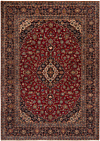 Kashan Arbabi Persian Rug Red 416 x 295 cm