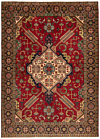 Tabriz Persian Rug Red 192 x 140 cm
