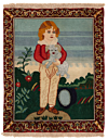 Tabriz Persian Rug Multicolor 65 x 53 cm