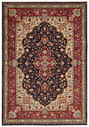 Tabriz Persian Rug Night Blue 293 x 200 cm