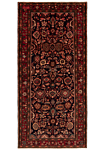 Hamedan Persian Rug Black 331 x 157 cm