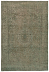 Vintage Rug Green 302 x 203 cm