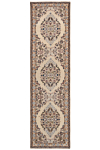 Nain 6la Persian Rug White 267 x 74 cm