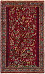 Kashmar Persian Rug Red 187 x 113 cm