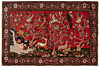 Hamedan Shahrbaft  Persian Rug Red 147 x 100 cm