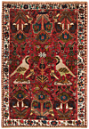 Shiraz Persian Rug Red 161 x 107 cm
