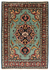 Tabriz Persian Rug Turquoise 80 x 56 cm