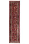 Mashhad Persian Rug Red 378 x 93 cm