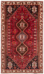 Shiraz Ghashghai Persian Rug Red 285 x 170 cm