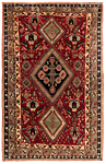 Shiraz kashkoli Persian Rug Red 319 x 208 cm