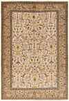 Tabriz Tabatabai Persian Rug Beige-Cream 257 x 172 cm