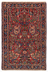 Hamedan Persian Rug Red 115 x 77 cm