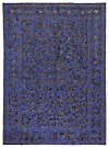 Vintage Relief Rug Night Blue 330 x 240 cm