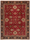 Tabriz Persian Rug Red 321 x 237 cm