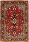Sarough Persian Rug Red 312 x 213 cm