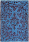 Vintage Relief Rug Blue 310 x 218 cm