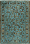 Vintage Relief Rug Turquoise 288 x 196 cm