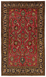 Qom Persian Rug Red 270 x 161 cm