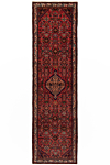 Hamedan Persian Rug Red 303 x 84 cm