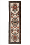 Qom Silk Persian Silk  Beige-Cream 160 x 46 cm