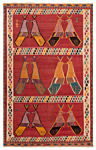 Persian Kilim Red 246 x 157 cm