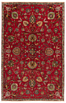 Tabriz Persian Rug Red 274 x 178 cm