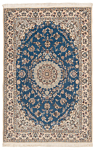 Nain 9La Persian Rug Blue 216 x 135 cm