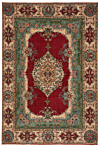 Tabriz Patina Persian Rug Red 324 x 223 cm