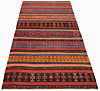 Kilim afghan Multicolor 337 x 178 cm