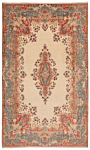 Kerman Persian Rug Beige-Cream 300 x 182 cm