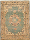 Vintage Rug Turquoise 327 x 237 cm