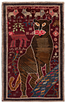 Bakhtiar Persian Rug Red 250 x 159 cm