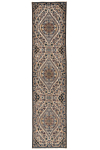 Nain 9La Persian Rug Beige-Cream 393 x 97 cm