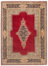 Kerman Persian Rug Red 367 x 267 cm