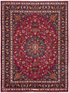Mashhad Persian Rug Red 398 x 296 cm