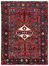 Nahavand Persian Rug Red 147 x 104 cm
