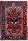 Nahavand Persian Rug Red 160 x 115 cm