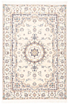 Nain 6la Persian Rug Beige-Cream 146 x 94 cm