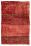 Gabbeh Persian Rug Red 124 x 83 cm