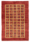Gabbeh Persian Rug Red 125 x 85 cm
