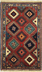 Yalameh Persian Rug Red 134 x 78 cm