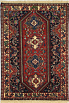 Yalameh Persian Rug Red 120 x 82 cm