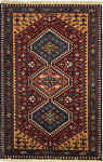 Yalameh Persian Rug Red 130 x 84 cm