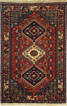 Yalameh Persian Rug Red 132 x 84 cm
