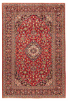 Kashan Persian Rug Red 344 x 233 cm