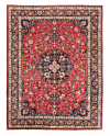 Mashhad Persian Rug Red 392 x 305 cm