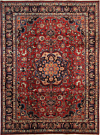 Mashhad Persian Rug Red 338 x 245 cm
