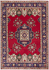 Tabriz Persian Rug Red 300 x 208 cm