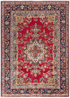 Tabriz Persian Rug Red 286 x 204 cm