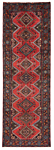 Hamedan Persian Rug Red 293 x 92 cm